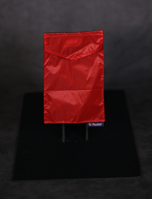 6" x 7" NuPocket Classic - Red Ripstop
